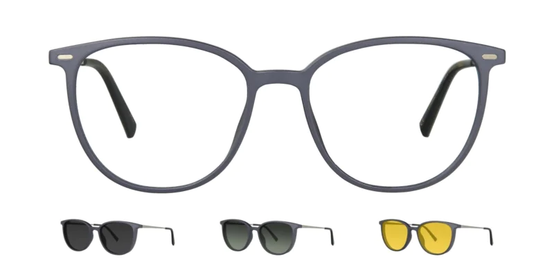 Oprawa z nakładkami clip-on TONNY 0064C3SET