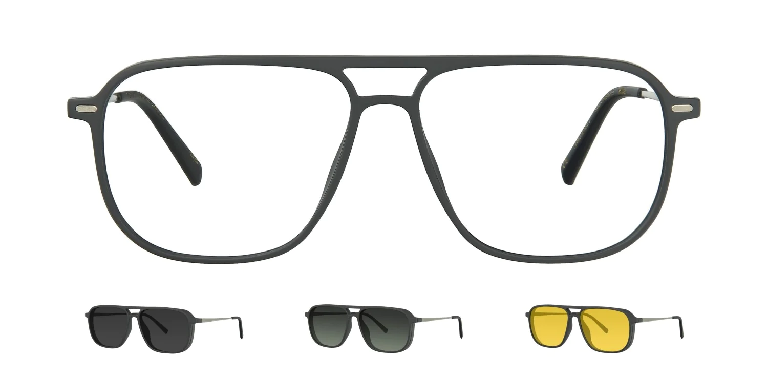 Oprawa z nakładkami clip-on TONNY 0073C3SET