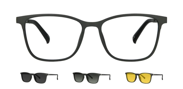 Oprawa z nakładkami clip-on TONNY 0062C2SET