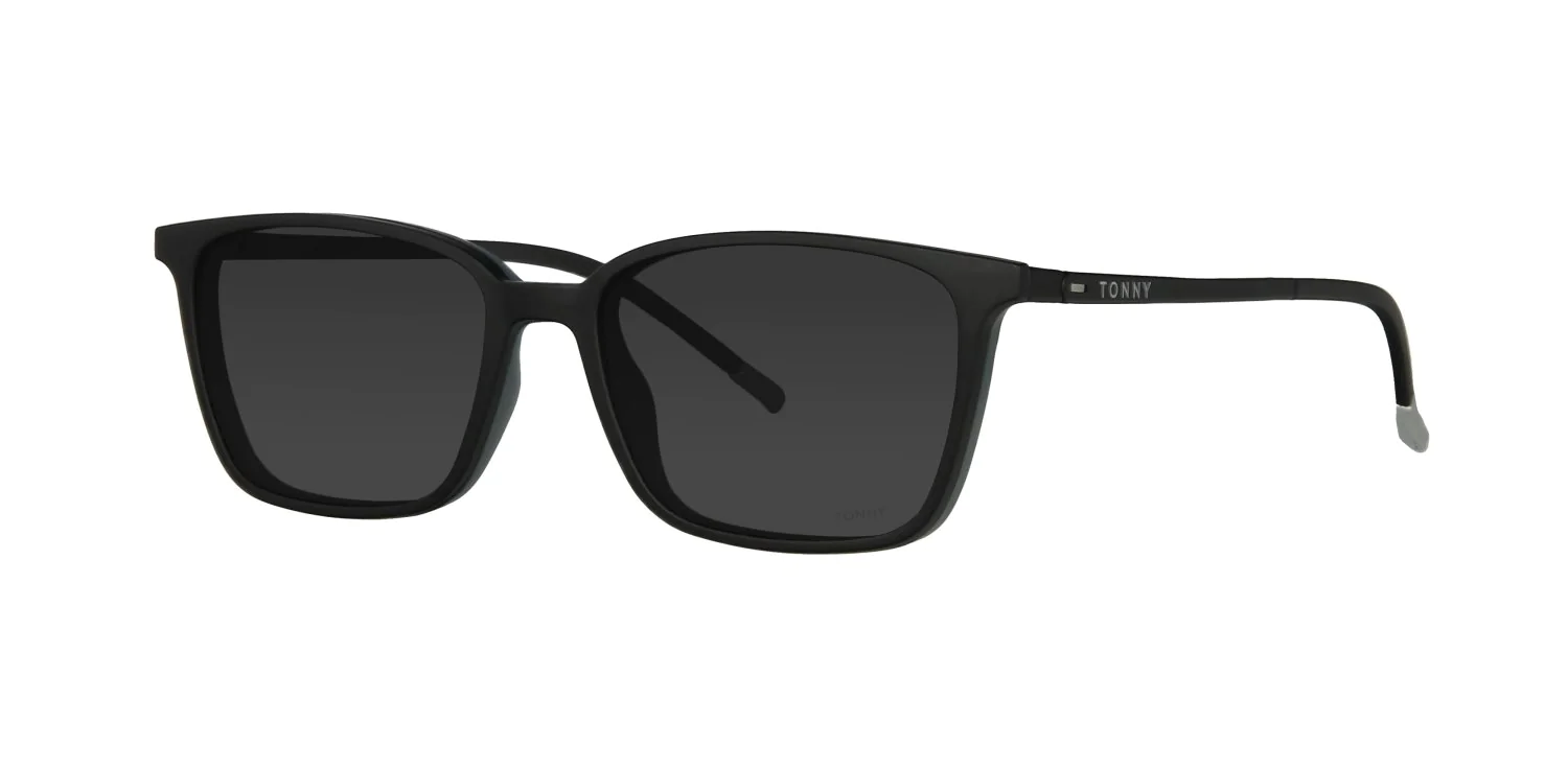 Oprawa z nakładkami clip-on TONNY 0065C2SET