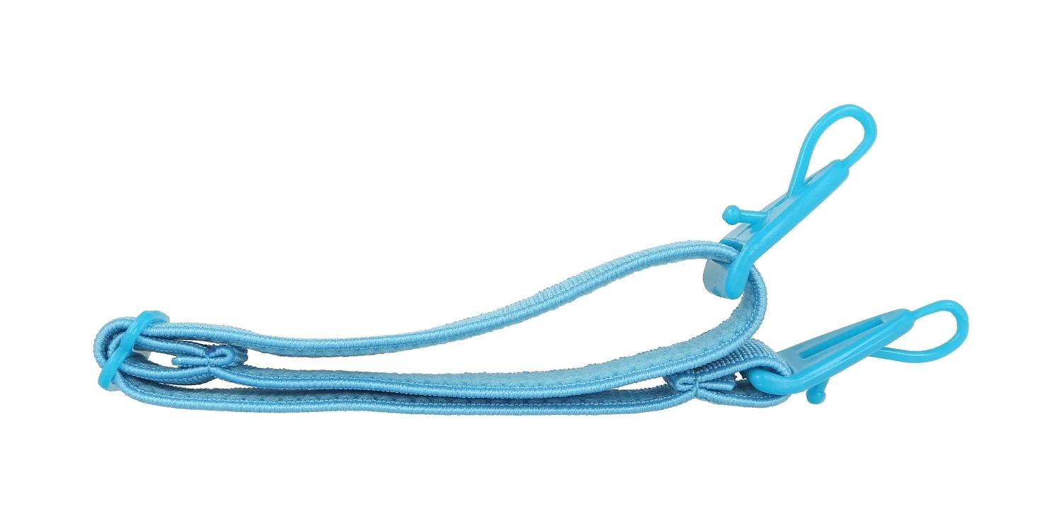 Regulowana gumka z bolcem do okularów dla dzieci niebieska do modeli 3054, 3056, 9412